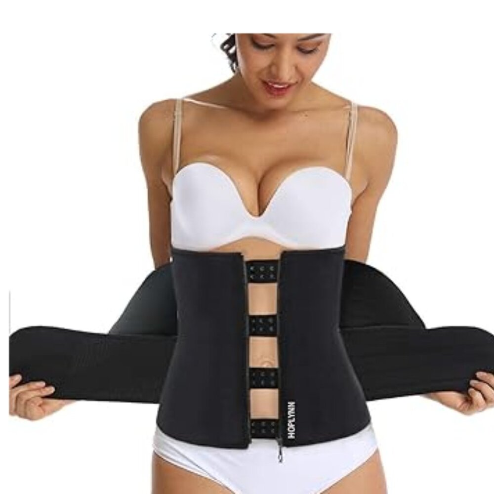 Hoplynn neoprene waist trainer designed for tummy control and posture correction